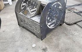 Image result for Flat Plate Knock Down Fire Pit