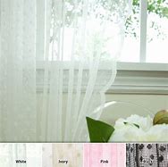 Image result for Lace Window Curtains