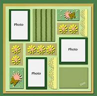 Image result for Free Printable Scrapbook Layouts