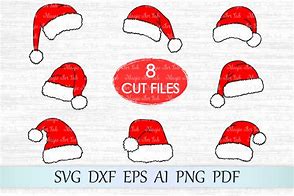 Image result for Santa Hat SVG