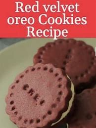 Image result for Red Velvet Oreo Cookies