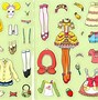 Image result for Paper Doll Template Anime