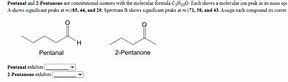 Image result for 2-Pentanone Constitutional Isomers