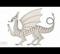 Image result for Easy Draw Welsh Dragon