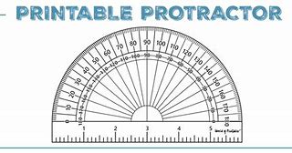 Image result for Printable Protractor with Ruler