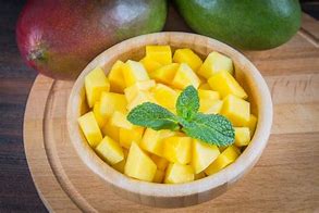 Image result for Mango Fruit Plate Arranged as a Sunflower