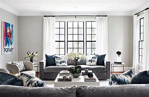 Image result for Gray Living Room Sets