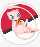 Image result for Pokemon Mega Mew Sticker