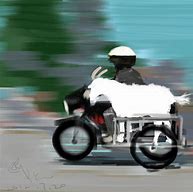 Image result for Goat On Motorcycle