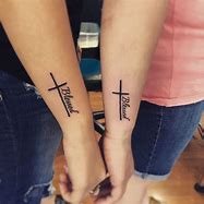 Image result for Cross Tattoo with Scripture