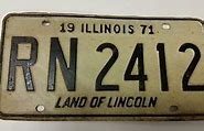 Image result for Illinois FP License Plate