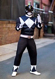 Image result for Silver Power Ranger Costume