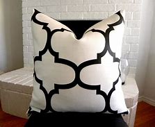 Image result for Black White and Gold Pillows