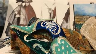 Image result for Side View Venetian Mask