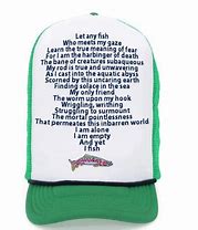 Image result for Long Bill Fishing Hat Meme