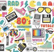 Image result for Awesome 80s Clip Art