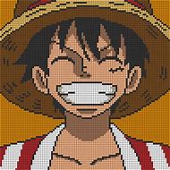 Image result for Anime Characters Pixel Art Grid