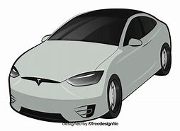 Image result for Cartoon Tesla Model X