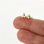 Image result for Small Gold Stud Earrings