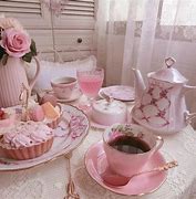 Image result for Funky Blue Tea Set Picture