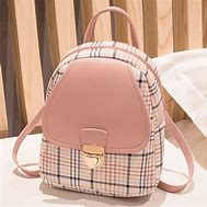 Image result for Cute Black Plain Backpacks