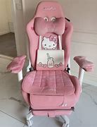 Image result for Pink Hello Kitty Gaming Chair