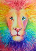 Image result for Simple Rainbow Lion