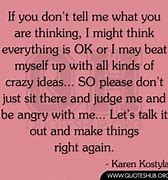 Image result for Please Talk to Me Quotes