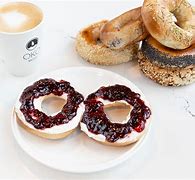 Image result for Strawberry Cream Cheese Bagel