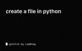 Image result for Create Python File