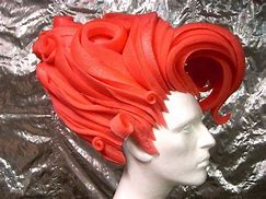 Image result for How to Make a Foam Wig