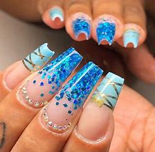 Image result for Fall Nail Designs Blue