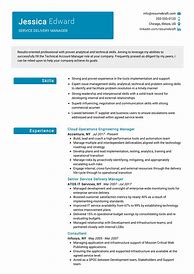 Image result for Delivery Resume