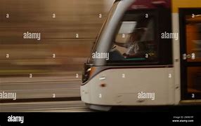 Image result for UK Tram Side View