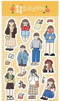 Image result for Korean Cat Aesthetic Stickers