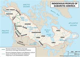 Image result for Inuit Tribe Location On Map