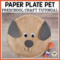 Image result for Puppy Paper Plate