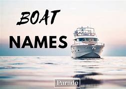 Image result for Fancy Boat Name