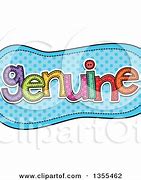 Image result for Genuine Clip Art