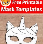 Image result for Printable Face Masks for Kids