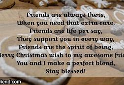 Image result for Christmas Friendship Poems