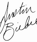 Image result for Justin Bieber Signature