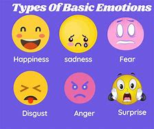 Image result for 5 Basic Emotions