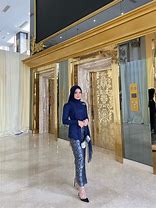 Image result for Kebaya Modern Biru Dongker