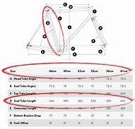 Image result for Bike Frame Size Difference