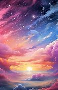 Image result for Anime Moon Sky