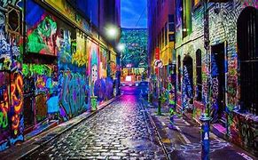 Image result for Melbourne Bridge Street Art