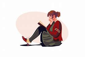 Image result for Girl Reading Books With Butterfly PicsArt