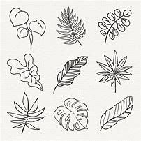 Image result for Leaf Line Art for Beginners