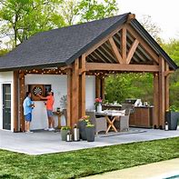 Image result for Outdoor Kitchen Shed